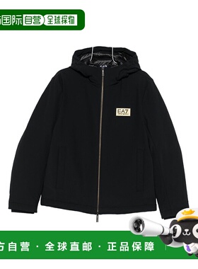 1h可退 潮奢 Ea7 男士 黑色外套 7M001020AF13563UC001