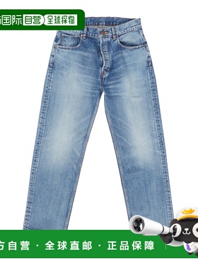 CELINE 女士牛仔裤 RP0B9930FGHX3 SS2026 蓝色 腰带袢牛仔裤