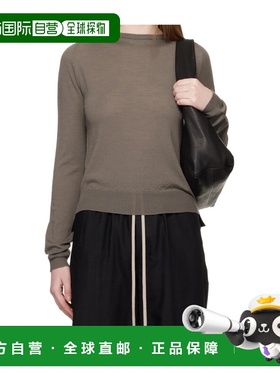 RICK OWENS 女士针织衫 RP01F6624M34 SS2026 灰色 Temple Biker