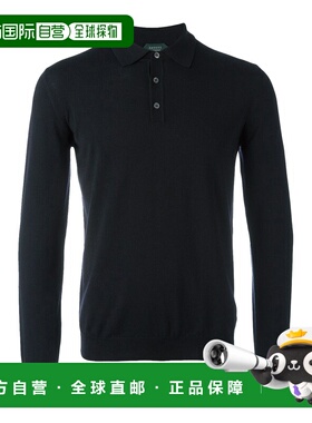 ZANONE 男士POLO衫 810002Z0290N0011 SS2024 黑色