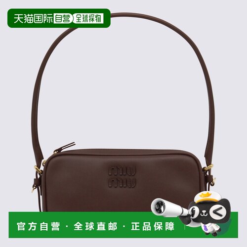 MIU MIU 女士单肩包 5NE024AF8WF0NBL AW2025 棕色