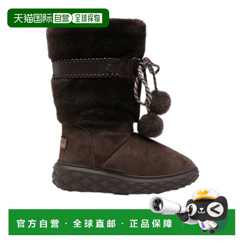 JIMMY CHOO 女士雪地靴 COBIUSGCHOCO AW2026 棕【付后1h可退】