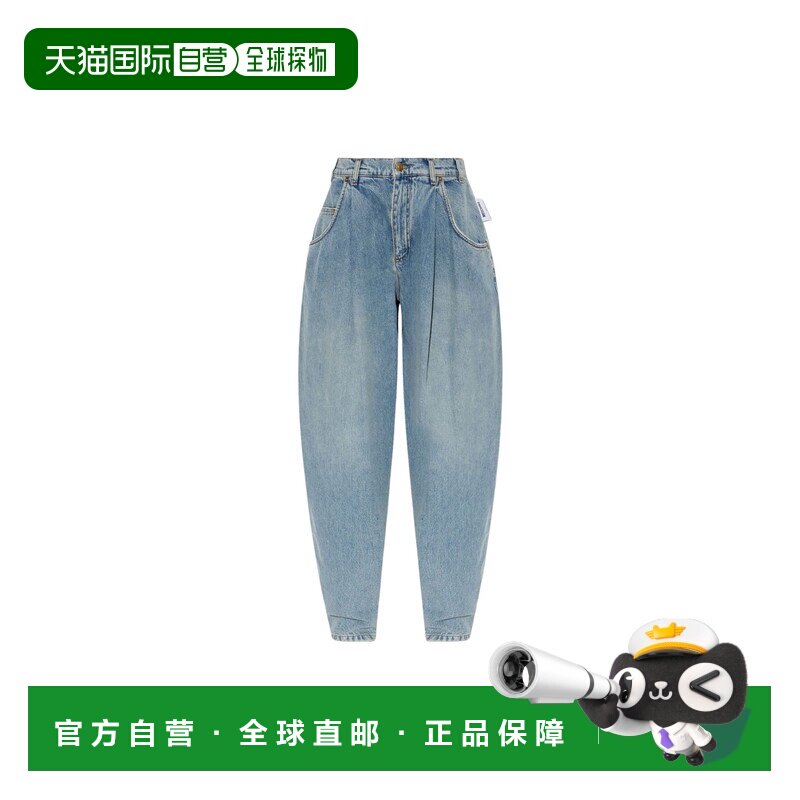 1h可退 MOSCHINO 女士牛仔裤 EA030254380307 AW2026 蓝色 PANTAL图片