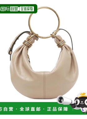 CHLOÉ 女士手提包 CHC24AS611N7220E SS2025 浅棕色 Garnet Leath