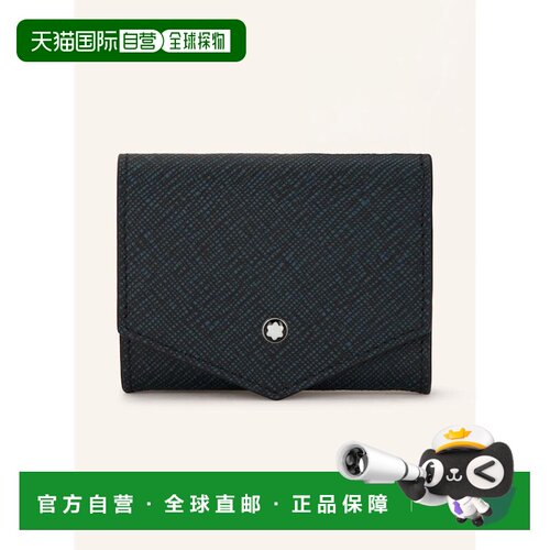 MONTBLANC 女士卡包 100292454913000 CO 黑色 Saffiano coin cas