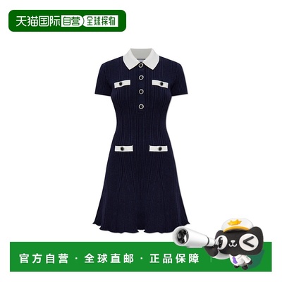 1h可退 SELF-PORTRAIT 女士连衣裙 AW25014SN0NAVY AW2025