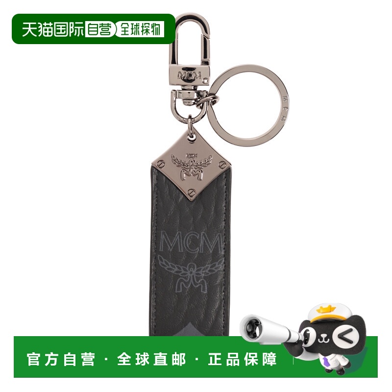 1h可退 MCM 男士钥匙扣 MXZESTA03BK0BLACK CO 透明 Keyring with