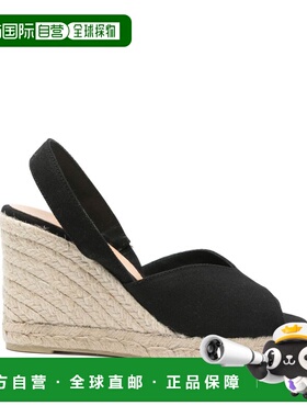 1h可退 潮奢 CastaÑer 女士 Castaner 黑色平底鞋 BRISA8001100