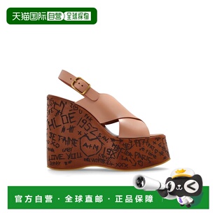 CHLOÉ 女士凉鞋 CHC25A02YPI6E4 AW2025 粉红色 Wedge sandals 