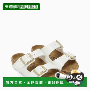 1h可退 潮奢 birkenstock 勃肯 女童 Arizona 凉拖白色拖鞋童鞋童