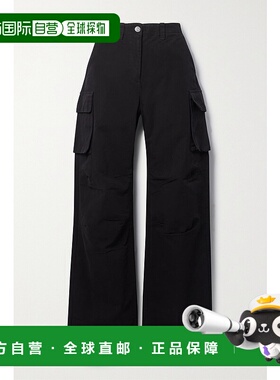 1h可退 潮奢 Our Legacy 女士 耸肩棉质帆布直筒工装裤 W4234PBCB