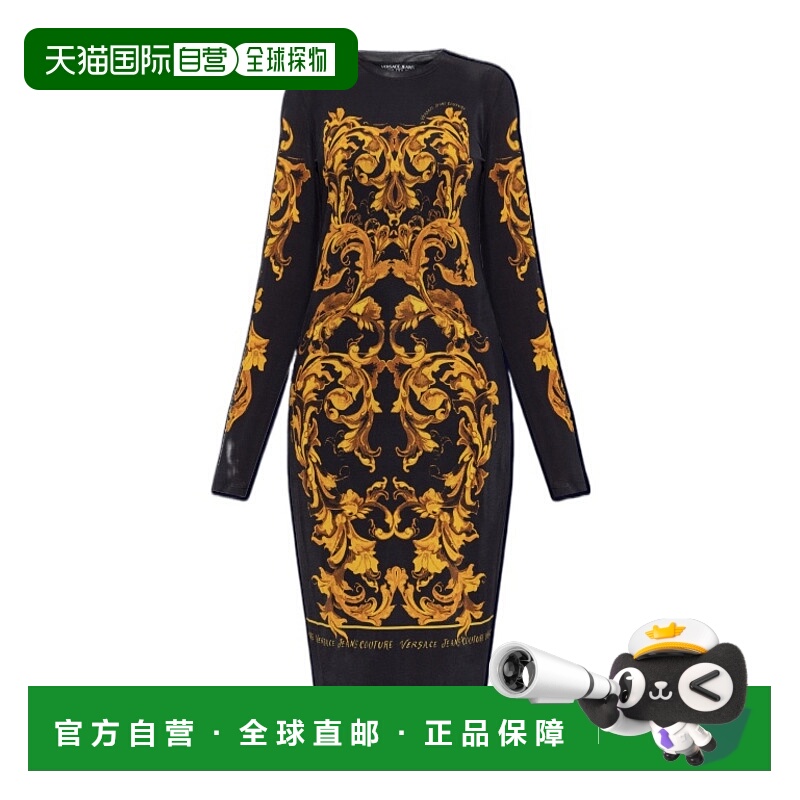 1h可退 VERSACE JEANS 女士连衣裙 79HAO9P0JS524G89 AW2025
