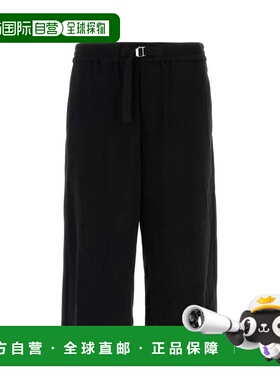 Ami Paris 男士休闲裤 HSO310CO0106001 SS2025 黑色