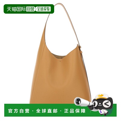 TORY BURCH 女士单肩包 170964227 AW2025 浅棕色 'Romy Hobo' sh