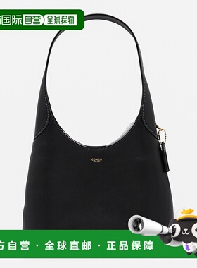 COACH 女士斜挎包 CU068B4BK AW2025 黑色 Coach Brooklyn 28 Sho