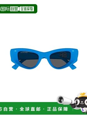 BALENCIAGA 女士太阳镜 BB0243S004LIGHTBLUELIGHTBLUE巴黎世家