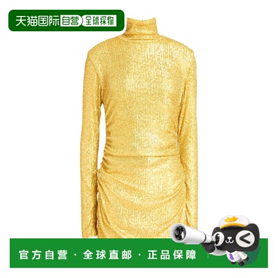 NORMA KAMALI 诺玛 卡玛丽 女士珠片包臀裙 连衣裙
