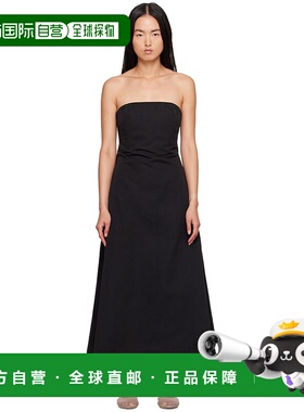 1h可退 潮奢 Staud 女士 黑色 Kennedy 连衣裙 R25R2145GSBLK