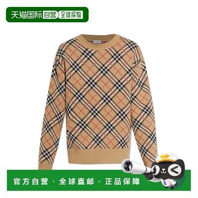 BURBERRY 男士针织衫 8118457B9368SANDIPCHECK SS2026