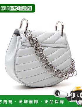 1h可退 CHLOÉ 女士斜挎包 C18US107A0801N SS2021 白色 绗缝小猪