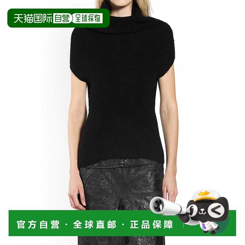 1h可退 RICK OWENS 女士针织衫 RO02E4680KWP09 AW2025 黑色