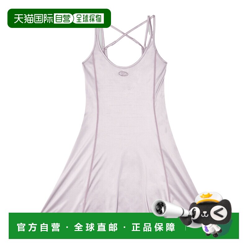 DIESEL 女士连衣裙 A222540PKAT65C AW2026 粉红色 双肩带迷你连