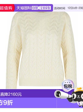 MAX MARA 女士针织衫 2521366032004 AW2025 白色 White Cashmere
