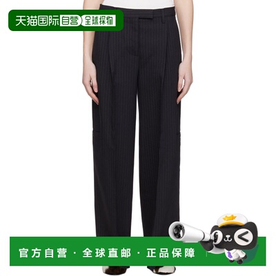 1h可退 潮奢 Acne Studios 艾克妮 女士 黑色 Tailored Pinstripe