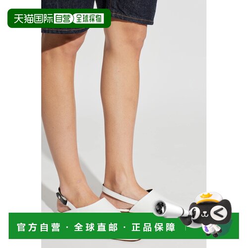 KENZO 女士凉鞋 FF62MU190L5001 CO 白色 'Kali' shoes