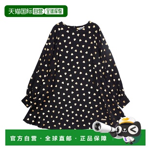 AW2024 1h可退 HDV0F7LRB2186106 女童连衣裙 黑色 MOSCHINO