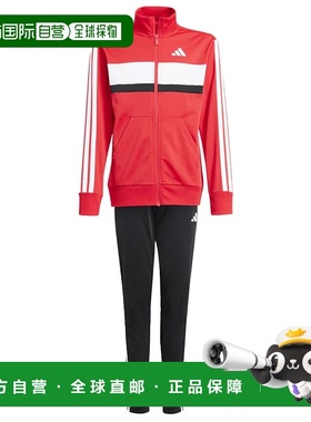 ADIDAS 男童套装 JI6214ROSSO CO 红色 TUTA BAMBINO ESSENTIALS