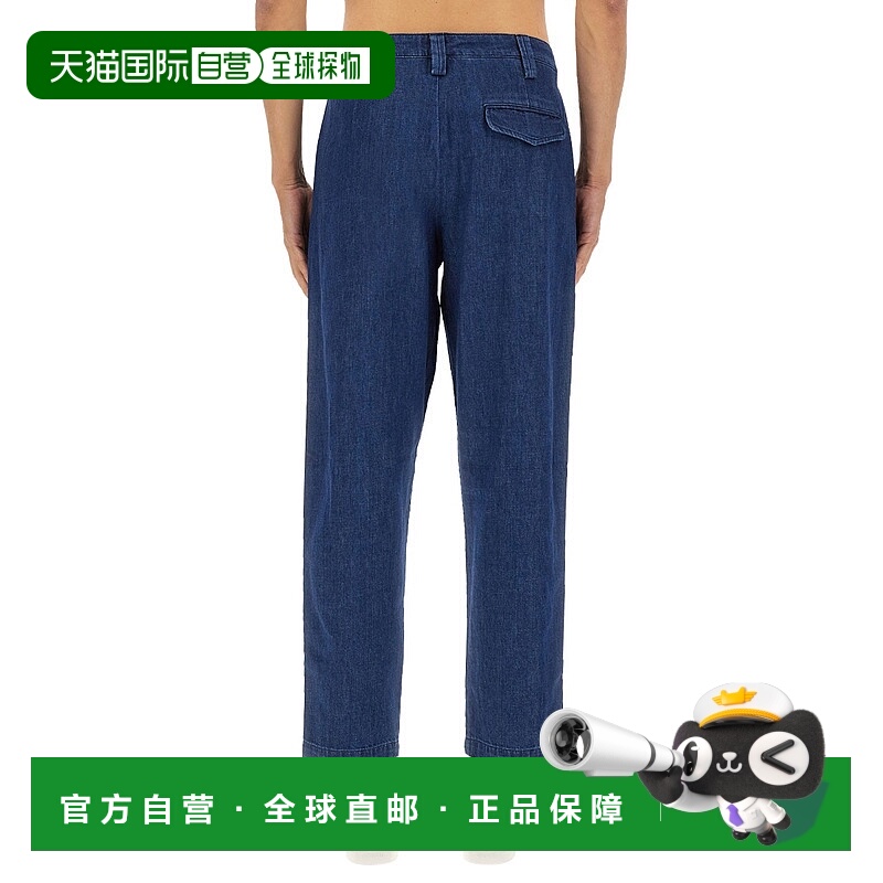 1h可退 A.P.C. 男士休闲裤 COHALH08428IAI AW2025 蓝色 Denim Re