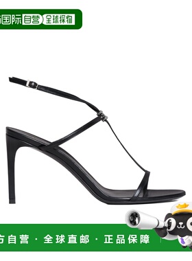 CELINE 女士凉鞋 354483676C38NO SS2023 黑色 T-BAR TRIOMPHE 高