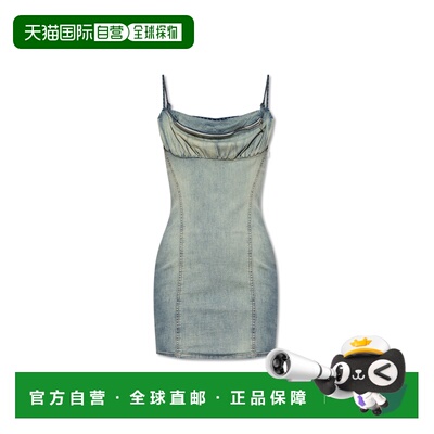 1h可退 DIESEL 女士连衣裙 DEELLITSA163090ABDD01 SS2025吊带