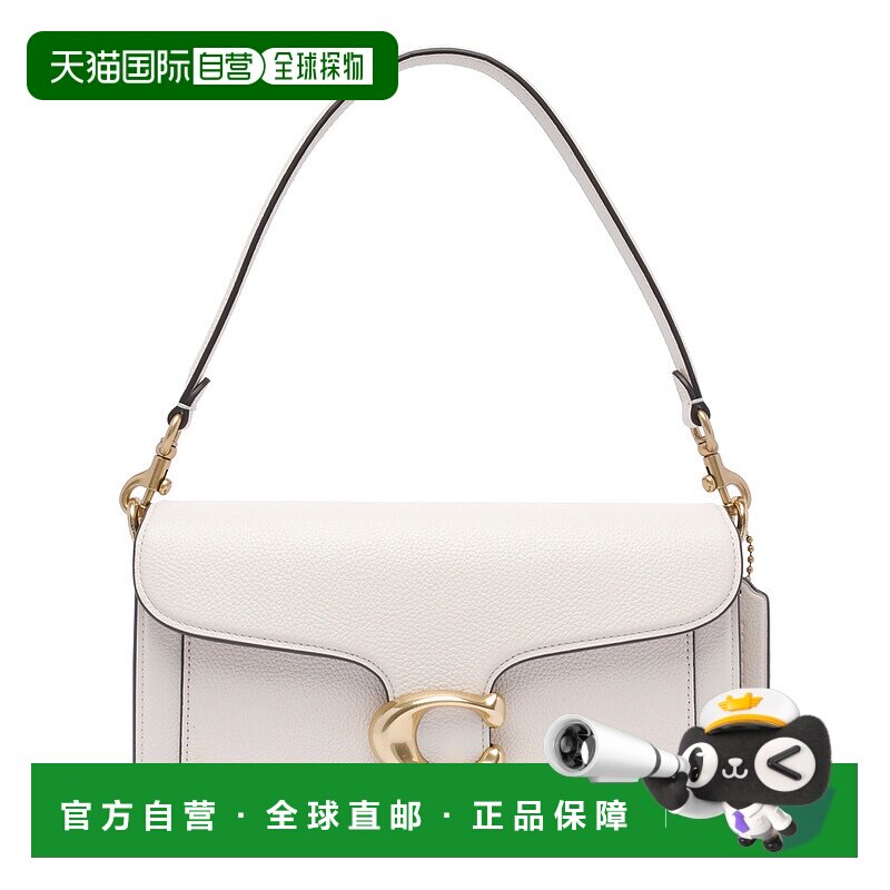 1h可退 COACH 女士斜挎包 CH857CHALK CO 白色 Tabby 26 单肩包