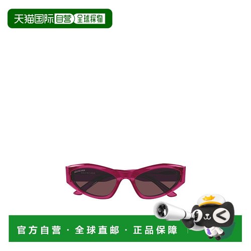 BALENCIAGA 女士眼镜 BB0387S003 SS2025 红色太阳镜