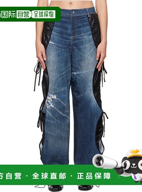 1h可退 潮奢 Andersson Bell 女士 蓝色 & 黑色 Trompe L'œil Lay