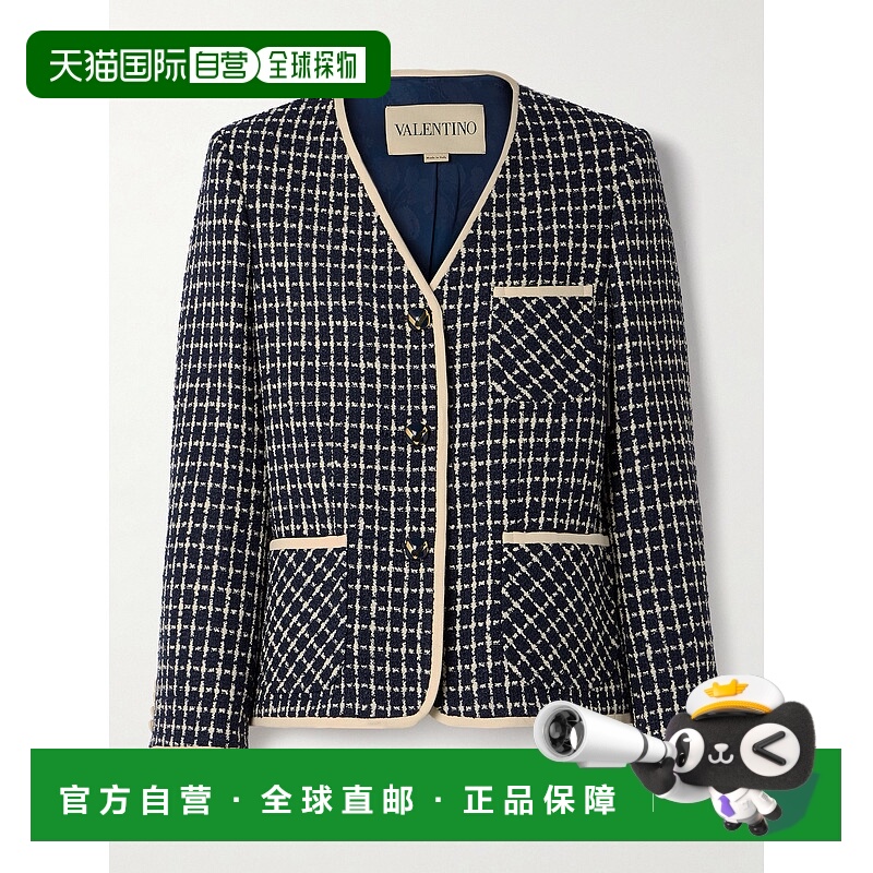 1h可退 潮奢 Valentino 华伦天奴 女士 毛圈夹克 7B3CE4H09E4