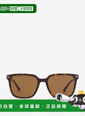 1h可退 TOM FORD 男士太阳镜 FT11835652E-0 SS2025 黑色 Tom For