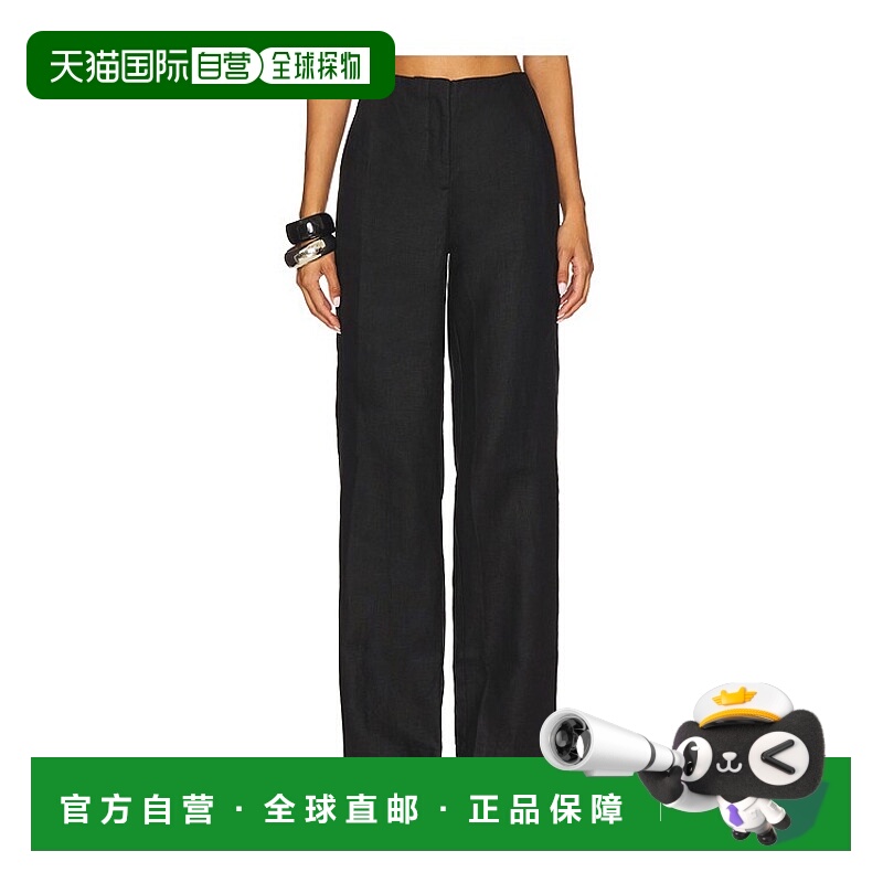 1h可退 潮奢 FAITHFULL THE BRAND 女士 Sanne 裤子 FF3173BLK