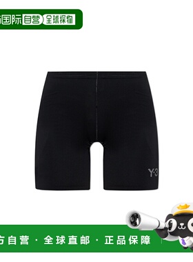 Y-3 女士内裤 JN48950BLACK SS2025 新款黑色平角裤