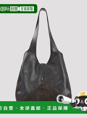 CHLOÉ 女士单肩包 CH25WS642Q5124X AW2025 棕色 Chloe Balloon S