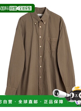 OUR LEGACY 男士衬衫 M4252BC AW2025 男装 棕色长袖衬衫