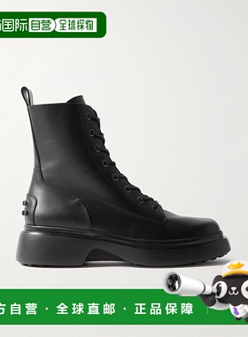 1h可退 潮奢 TOD'S 托德斯 女士 Gomma 74L 皮质短靴 XXW74L0JK30