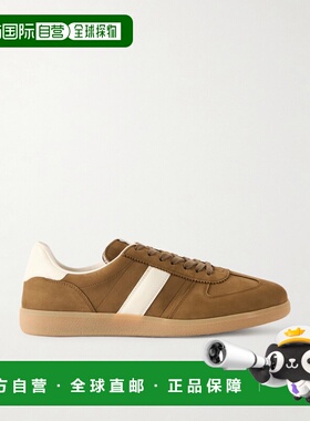 1h可退 潮奢 Tom Ford 汤姆 福特 男士 Terence 皮革边牛巴革运动