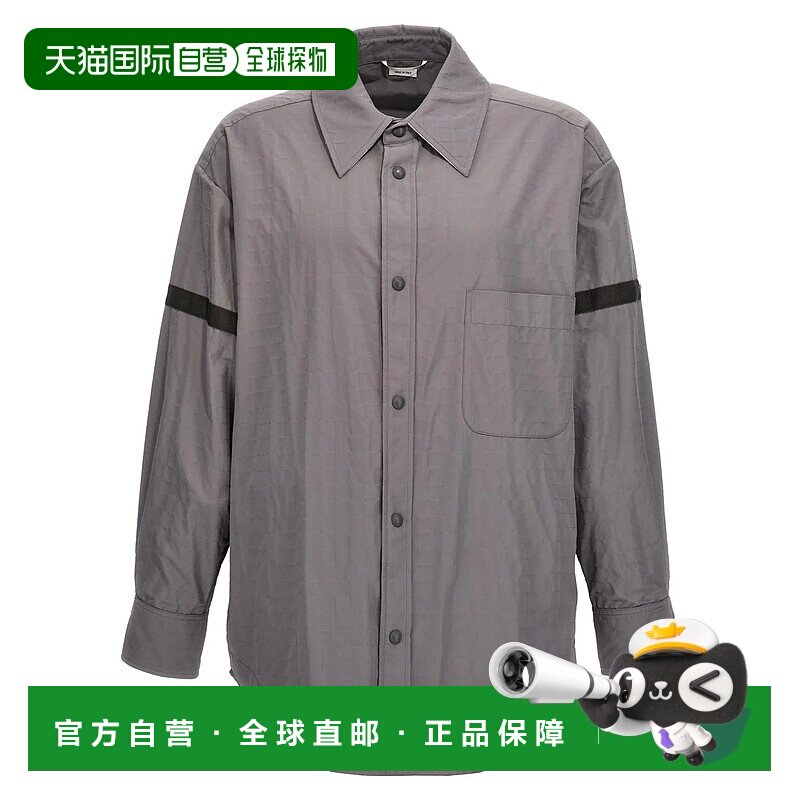 THOM BROWNE 男士衬衫 MJO165OF0496055 SS2024 灰色男装