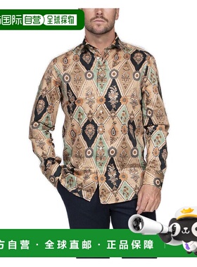 1h可退 潮奢 Etro 艾特罗 男士 佩斯利印花襯衫 MRIB000199SA5L4