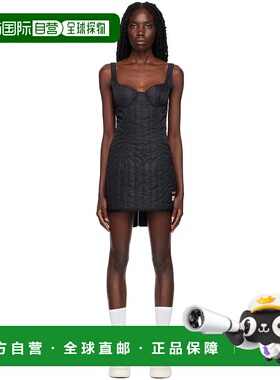 1h可退 潮奢 Heron Preston 女士 黑色 Ex-Ray 连衣裙 HWDB063F22
