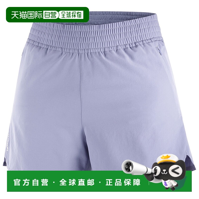 1h可退 SALOMON 女士短裤 1123590BLUEGRANITE