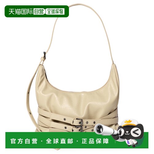 SAMO ONDOH 三合一腰带包 拿铁色小牛皮 L号单肩包女包
